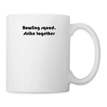 Bowling - Équipe de bowling, frappez ensemble - Mug blanc - blanc - Droite