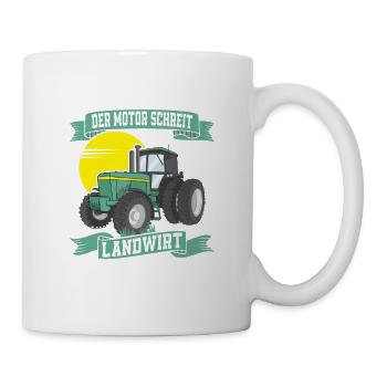 Agriculteur pour l’éternité Agriculteur agricole - Mug blanc - blanc - Droite