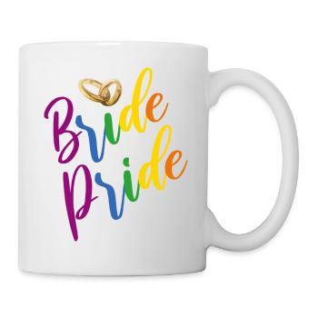 LGBT Pride Pride Junggesellinnenabschied JGA - Tasse - Weiß - Rechts