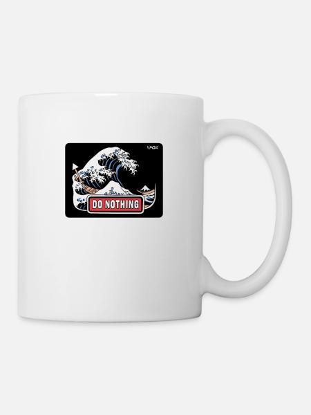 Ne faites rien - Mug blanc - blanc