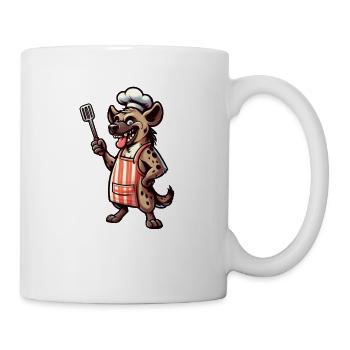 Hyena Grill Chef Summer BBQ - Mug - white - Right