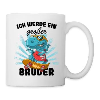 Annoncer la progéniture | Je serai un grand frère en 2025 - Mug blanc - blanc - Droite