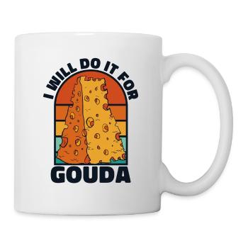 Je le ferai pour le fromager Gouda Queso - Mug blanc - blanc - Droite