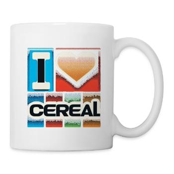 I Love Cereal 11 - Mug - white - Right