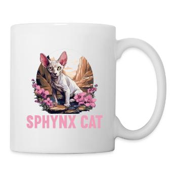 Sphynx Kitten Sphynx Cat - Mug - white - Right