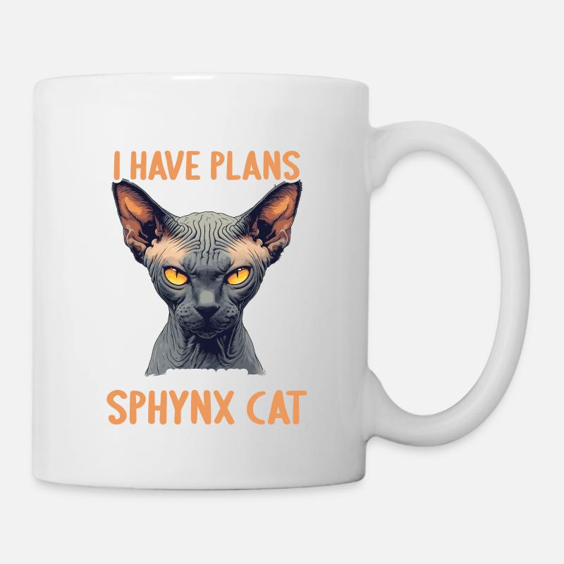Sphynx Kätzchen Sphynx Katze - Tasse - Weiß