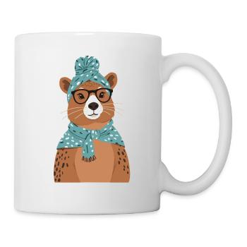 Funny Capymama Capybara Mom - Mug - white - Right
