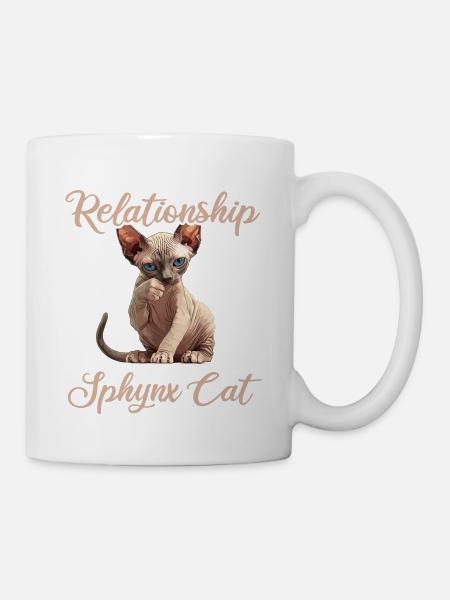 Sphynx Kätzchen Sphynx Katze - Tasse - Weiß