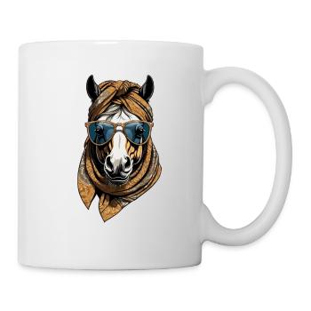 Maman Cheval Cheval Amant Mère Cheval Fille - Mug blanc - blanc - Droite