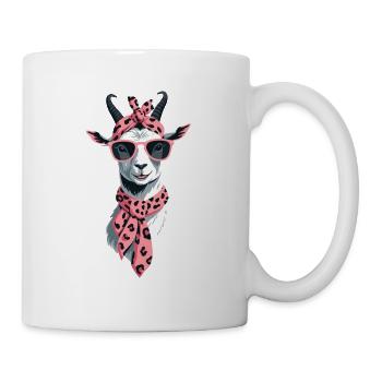 Lustige Mama Ziege Perfekt Zum Muttertag - Tasse - Weiß - Rechts