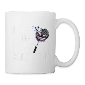 J’ai mis le mauvais dans le badminton 12 - Mug blanc - blanc - Droite