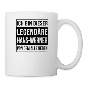 Je suis cette légende pour Hans-Werner - Mug blanc - blanc - Droite