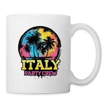 L’équipe de l’équipe Italy Party - Mug blanc - blanc - Droite