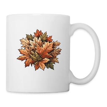 Autumn, Foliage, Leaves, Season, Weather - Mug - white - Right