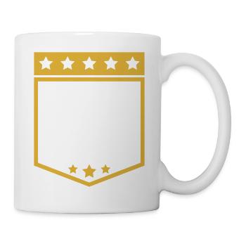 Le meilleur papa de tous les temps Cool Love - Mug blanc - blanc - Droite