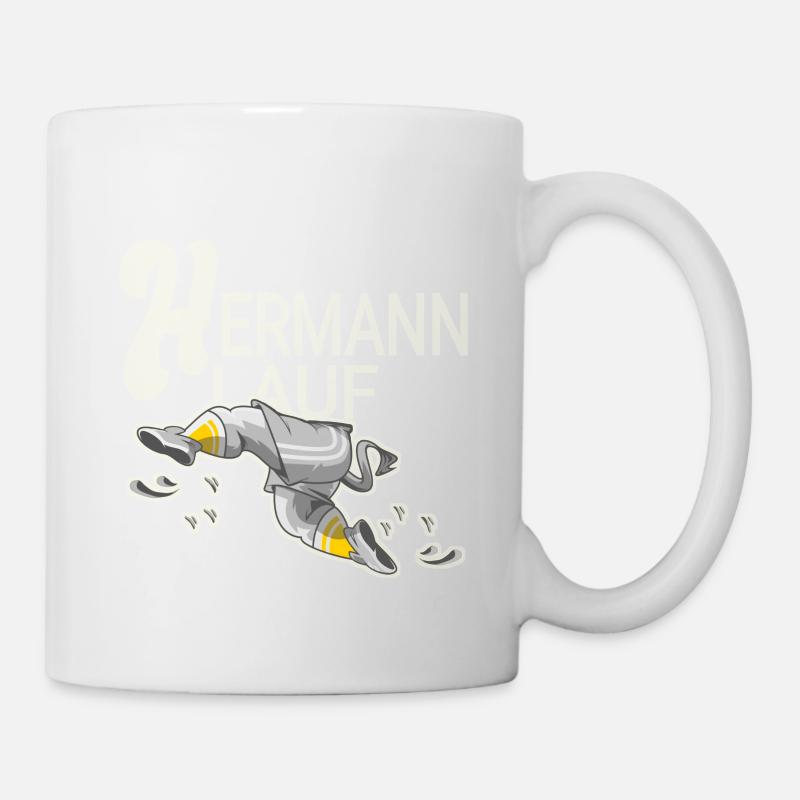 Hermann lauf - Mug blanc - blanc