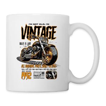 Moto Motards Motard Anniversaire Né En 1992 - Mug blanc - blanc - Droite