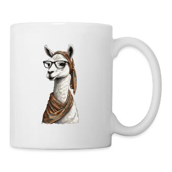 Llama Loving Mom Funny Alpaca Design - Mug - white - Right