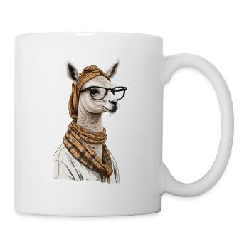 Conception drôle d’alpaga lama pour la fête des mères - Mug blanc - blanc - Droite
