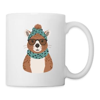 Funny Capymama Capybara Mom - Mug - white - Right