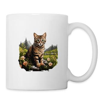 Tabby Kitten Tabby Cat - Mug - white - Right