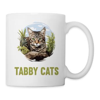 Tabby Kitten Tabby Cat - Mug - white - Right