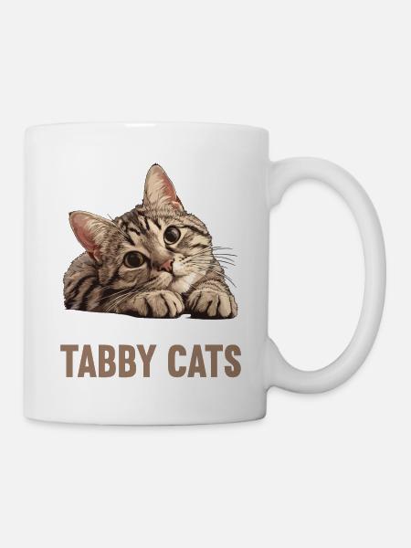 Tabby Kätzchen Tabby Katze - Tasse - Weiß
