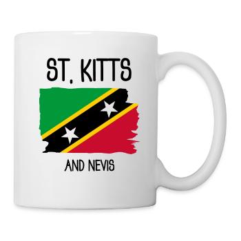 Saint Kitts and Nevis - Caribbean - West Indies - Mug - white - Right