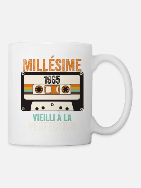 Millésime 1965 vieilli à la perfection - Mug blanc - blanc