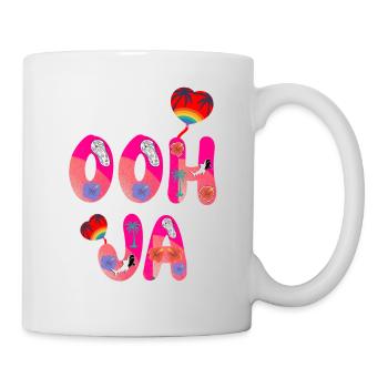 Ooh ouais - Mug blanc - blanc - Droite