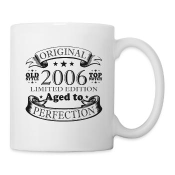 2006: Vintage - 18th anniversary - Mug - white - Right