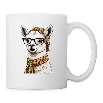 Conception drôle d’alpaga Lama pour les mamans aimantes - Mug blanc - blanc - Droite