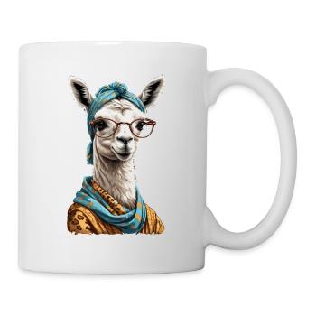 Conception drôle d’alpaga Lama pour les mamans - Mug blanc - blanc - Droite