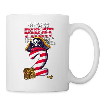 2nd Birthday Pirates - Mug - white - Right