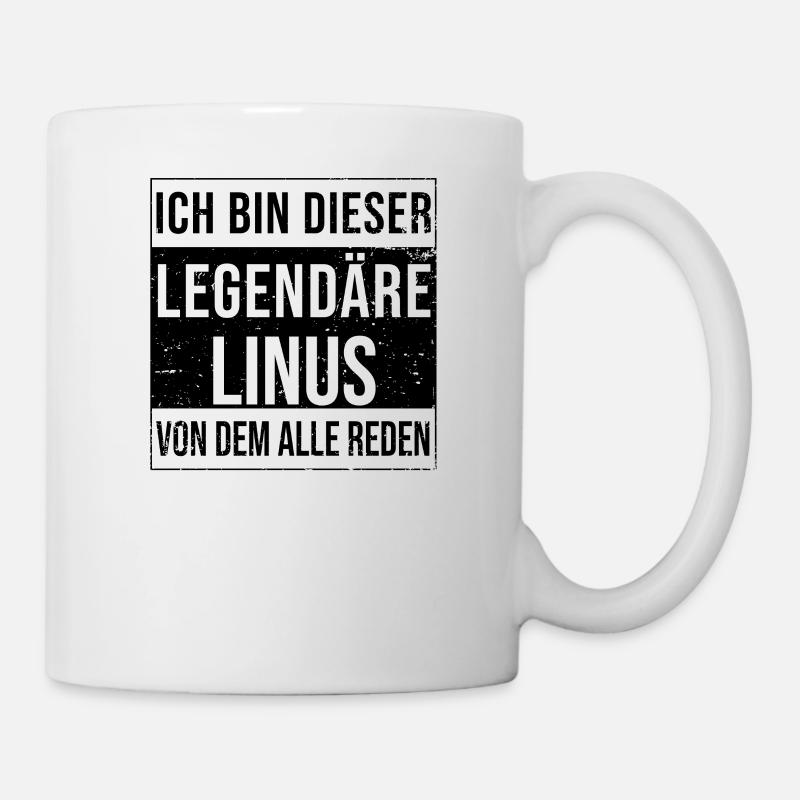 Je suis cette légende pour Linus - Mug blanc - blanc