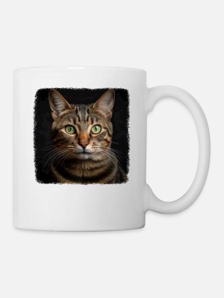 Tabby Kätzchen Tabby Katze - Tasse - Weiß