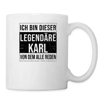 I'm this legendary for Karl - Mug - white - Right