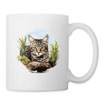 Tabby Kitten Tabby Cat - Mug - white - Right