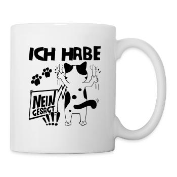 Cat Fans I Said No Funny Cat - Mug - white - Right