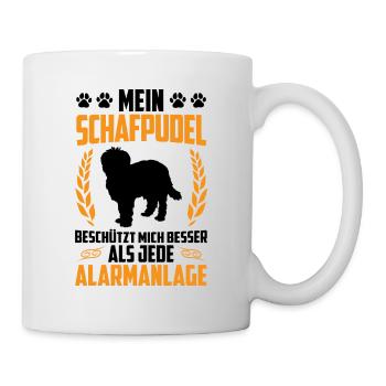 Sheep Poodle Is Better Than Alarm Herding Poodle - Mug - white - Right