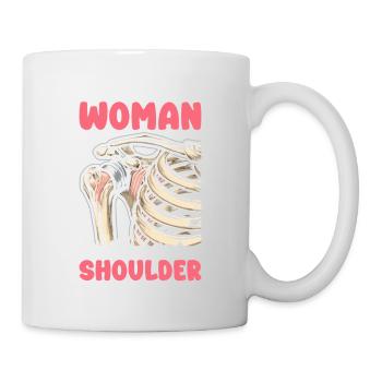 Bionic Shoulder Replacement Chirurgie Gelenk für Frauen - Tasse - Weiß - Rechts