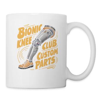 Bionic Custom Parts Knie Keulengelenkersatz - Tasse - Weiß - Rechts