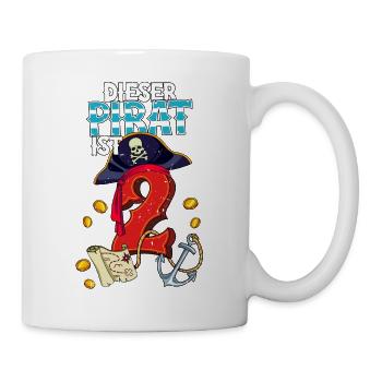 2nd Birthday Pirates - Mug - white - Right