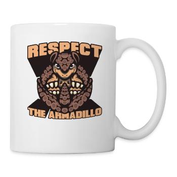 Trespect The Armadillo Pink Fairy Cingulata Lover - Mug - white - Right