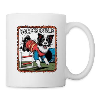 Dog Sport Agility Border Collie - Mug - white - Right