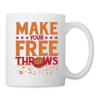 Make Your Free Throws 5 - Mug - white - Right