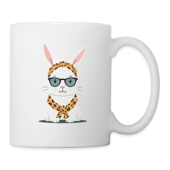 Mommy Bunny Cute Bunny Mom Cute Easter Bunny - Mug - white - Right