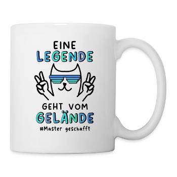 Master Geschafft 2024 - Tasse - Weiß - Rechts