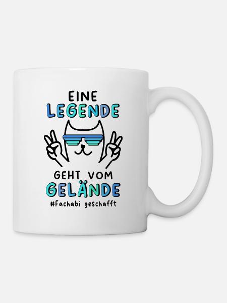 Fachabi Geschafft 2024 Fachabitur Bestanden - Tasse - Weiß