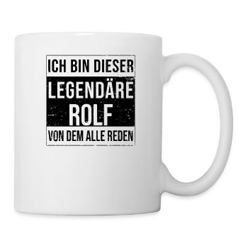 Je suis cette légende pour Rolf - Mug blanc - blanc - Droite